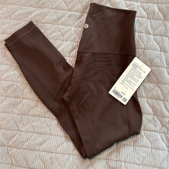 Lululemon HR Espresso Align Leggings 25” - Picture 1 of 2